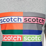 Camiseta de cuello redondo con motivos gráficos - ECRU