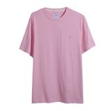 Camiseta de Hombre Farah Manga Corta Eddie Coral Blush - ECRU