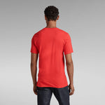 Camiseta de Hombre G-star Photographer Graphic Slim Acid Red - ECRU