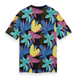 Camiseta de Hombre Scotch&Soda Relaxed Fit Estampada en Jersey de Algodón Orgánico - ECRU