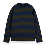 Camiseta de manga larga en algodón mercerizado - ECRU