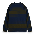 Camiseta de manga larga en algodón mercerizado - ECRU