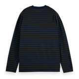 Camiseta de manga larga en algodón mercerizado - ECRU