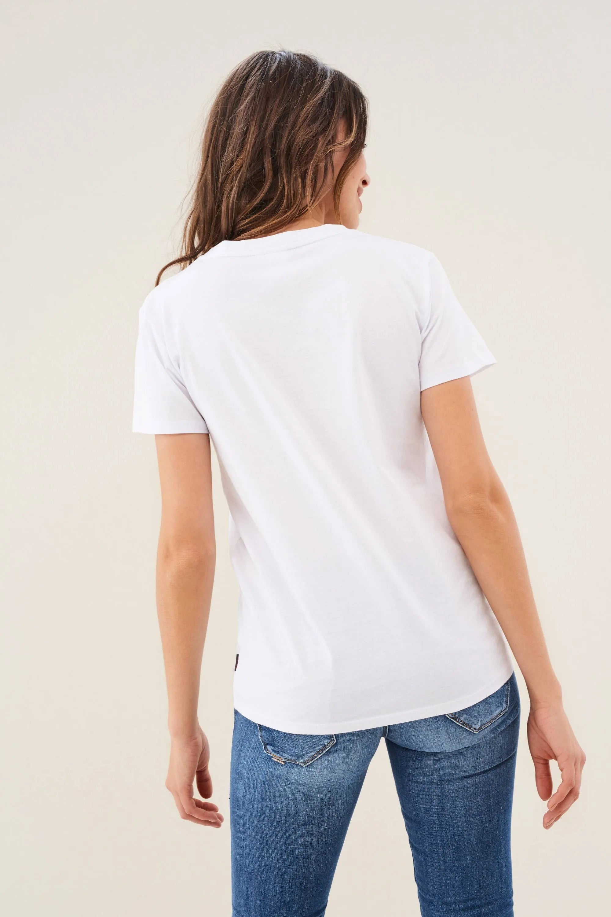 CAMISETA DE MICKEY MOUSE GLITTER - ECRU