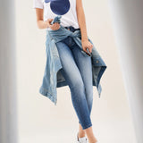 CAMISETA DE MICKEY MOUSE GLITTER - ECRU