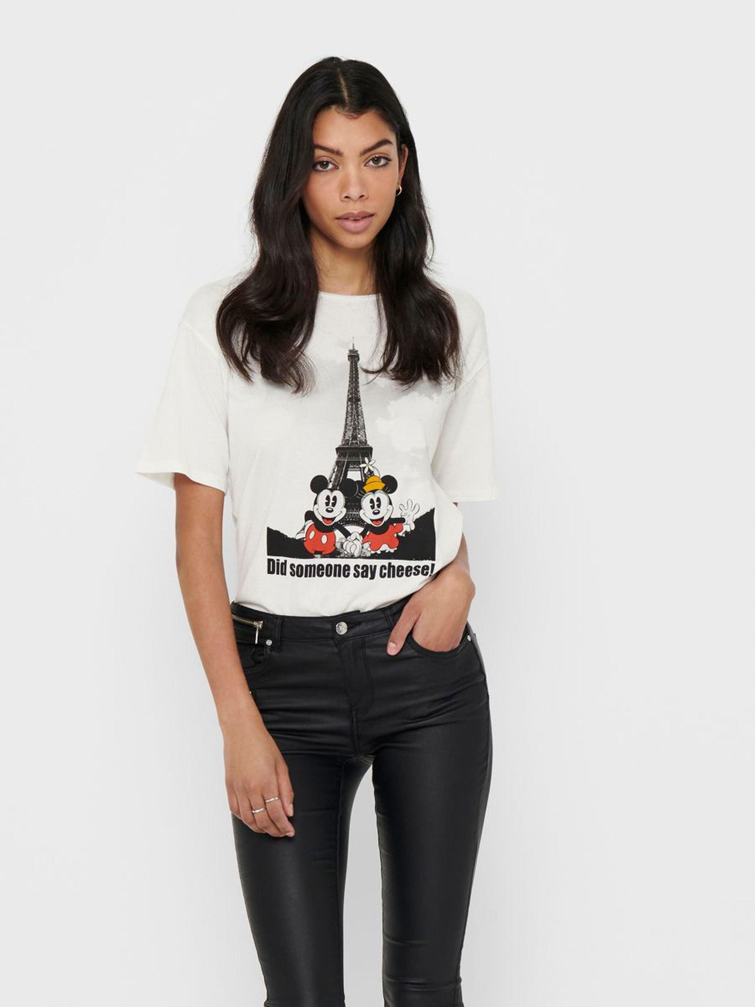 Camiseta de Mickey Mouse Seoul - ECRU