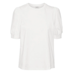 Camiseta de Mujer Vero Moda Manga Corta Abullonada Kerry Bright White - ECRU