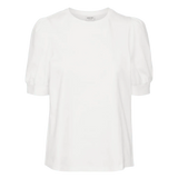 Camiseta de Mujer Vero Moda Manga Corta Abullonada Kerry Bright White - ECRU