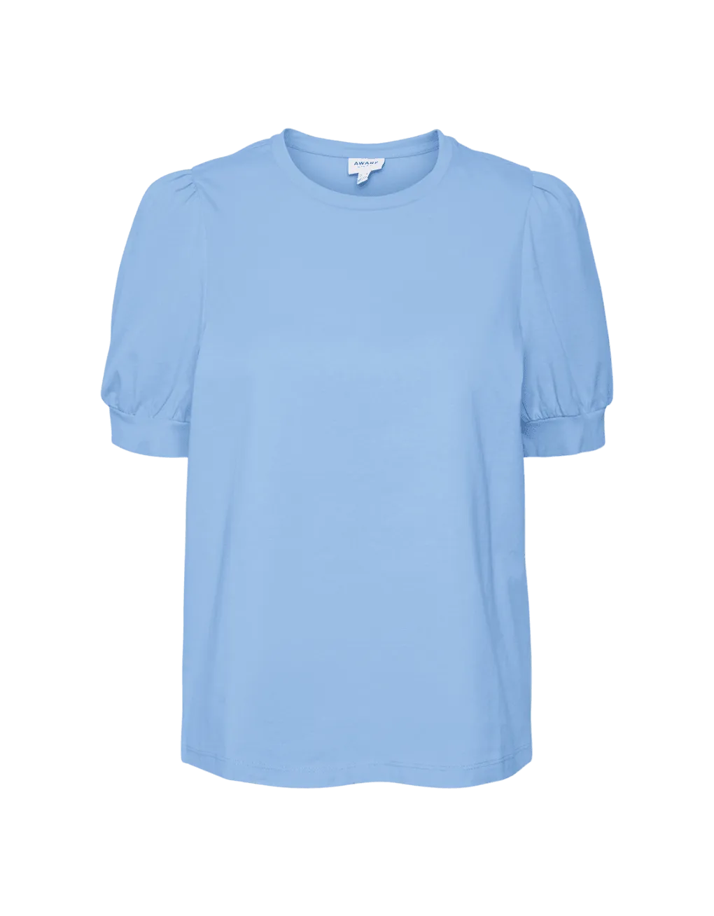 Camiseta de Mujer Vero Moda Manga Corta Abullonada Kerry Little Boy Blue - ECRU