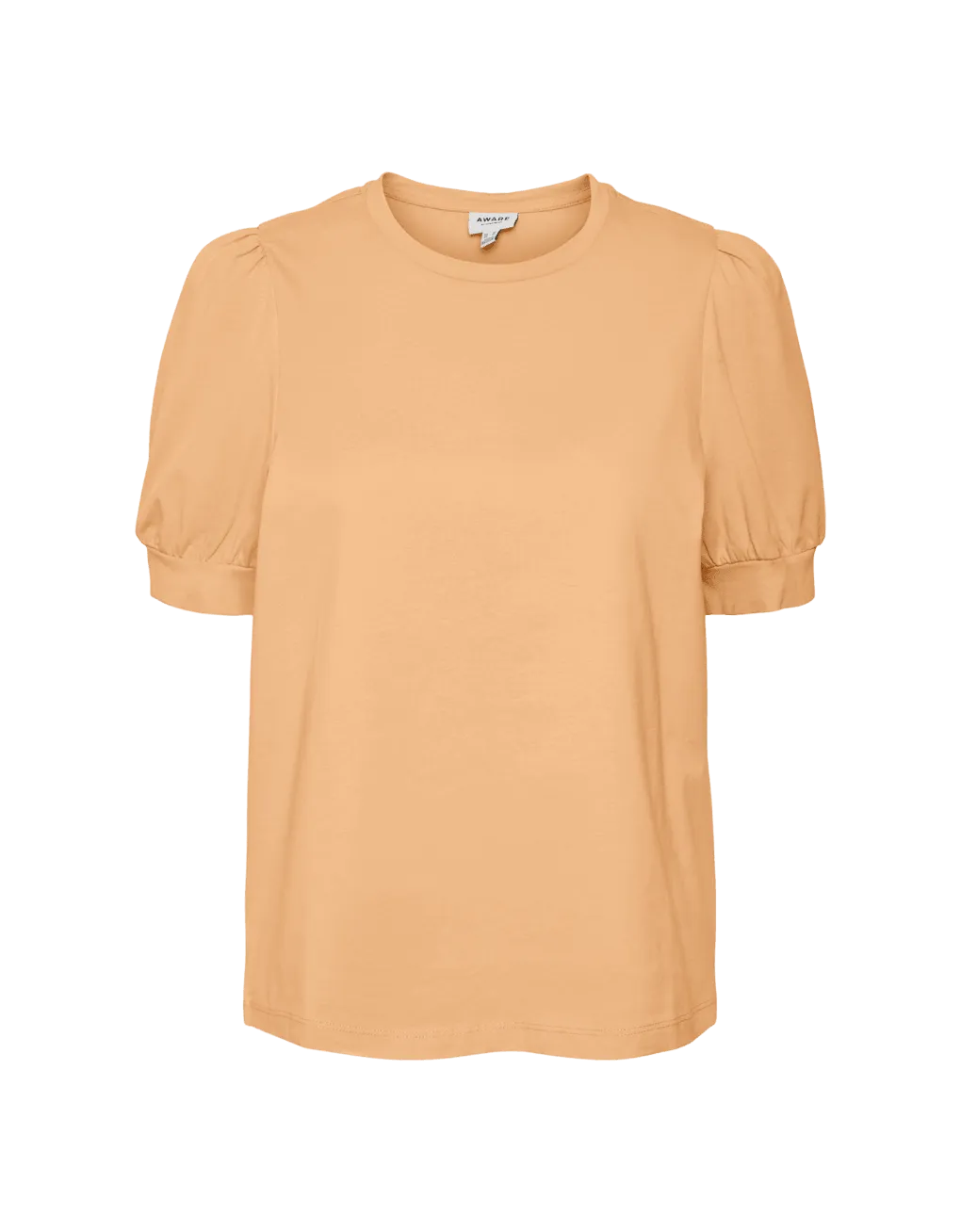Camiseta de Mujer Vero Moda Manga Corta Abullonada Kerry Mock Orange - ECRU