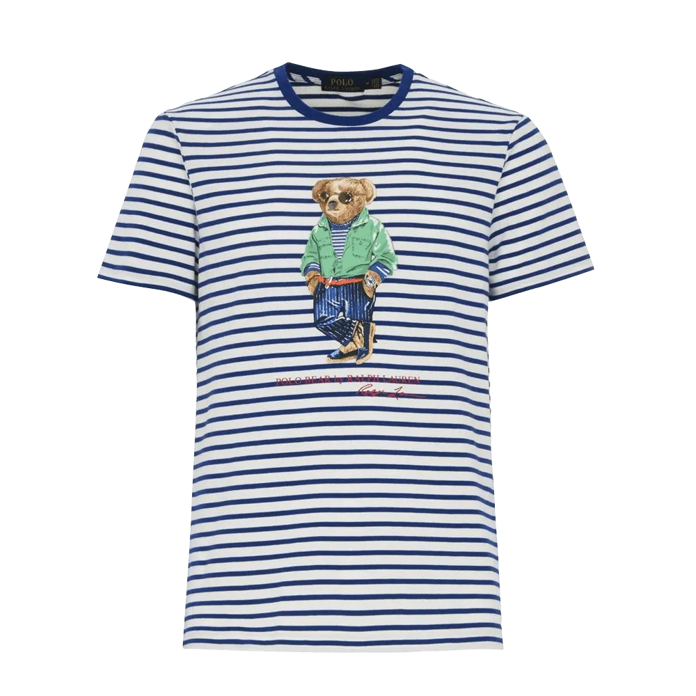 Camiseta de punto con Polo Bear - ECRU