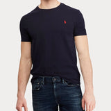 Camiseta de punto Custom Slim Fit - ECRU