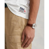 Camiseta de punto Custom Slim Fit - ECRU