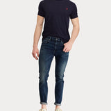 Camiseta de punto Custom Slim Fit - ECRU