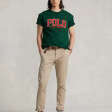 Camiseta de punto jersey con logotipo - ECRU