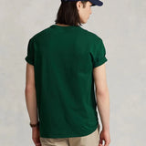 Camiseta de punto jersey con logotipo - ECRU