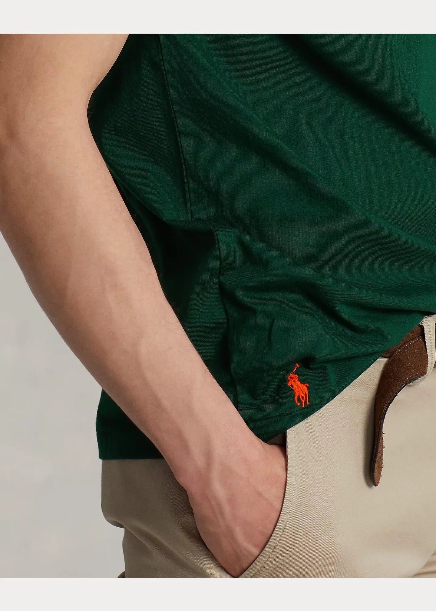 Camiseta de punto jersey con logotipo - ECRU