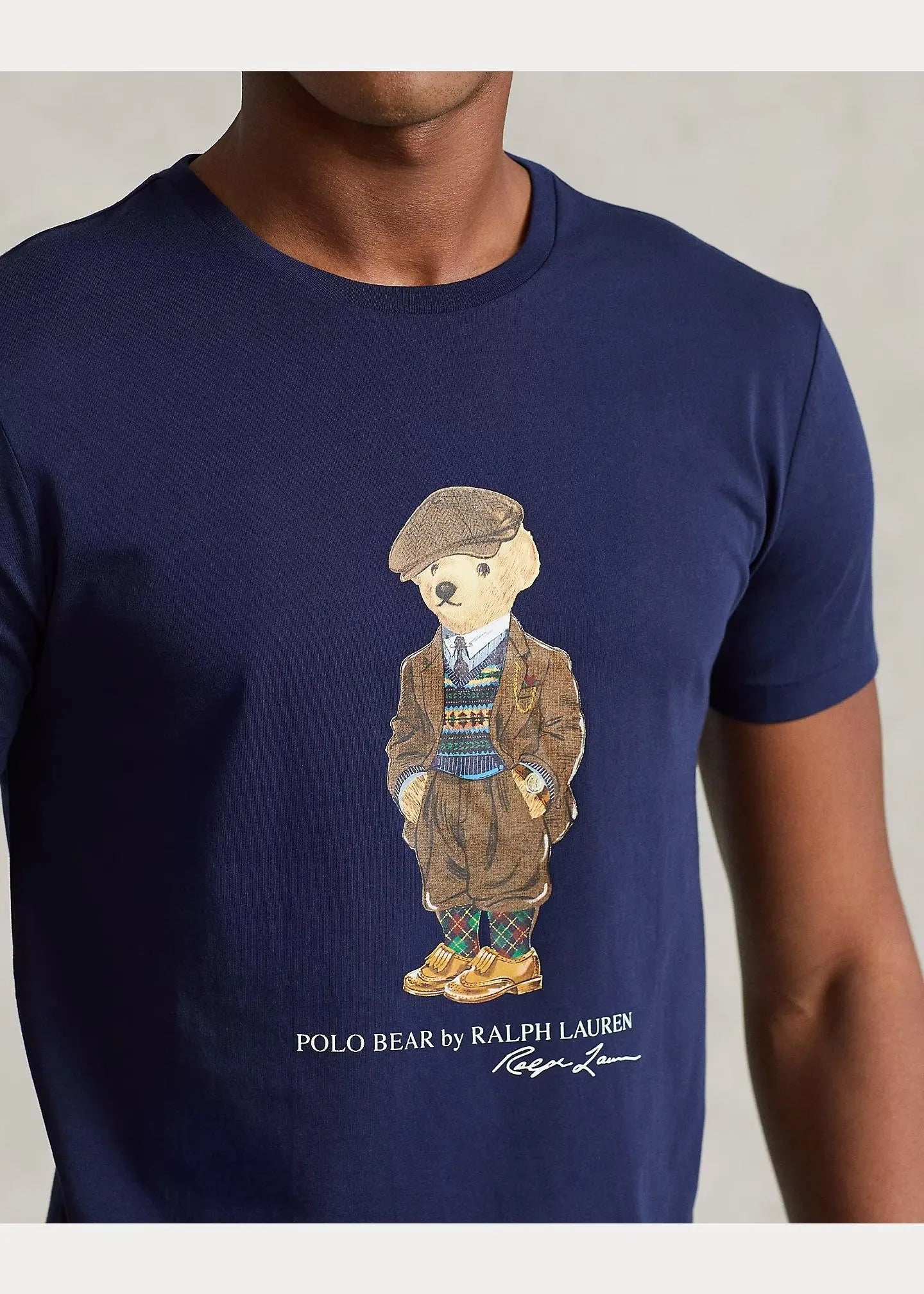 Camiseta de punto jersey Custom Slim Fit - ECRU