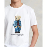 Camiseta de punto jersey Custom Slim Fit - ECRU