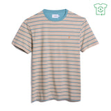 Camiseta de Rayas Alginet - ECRU