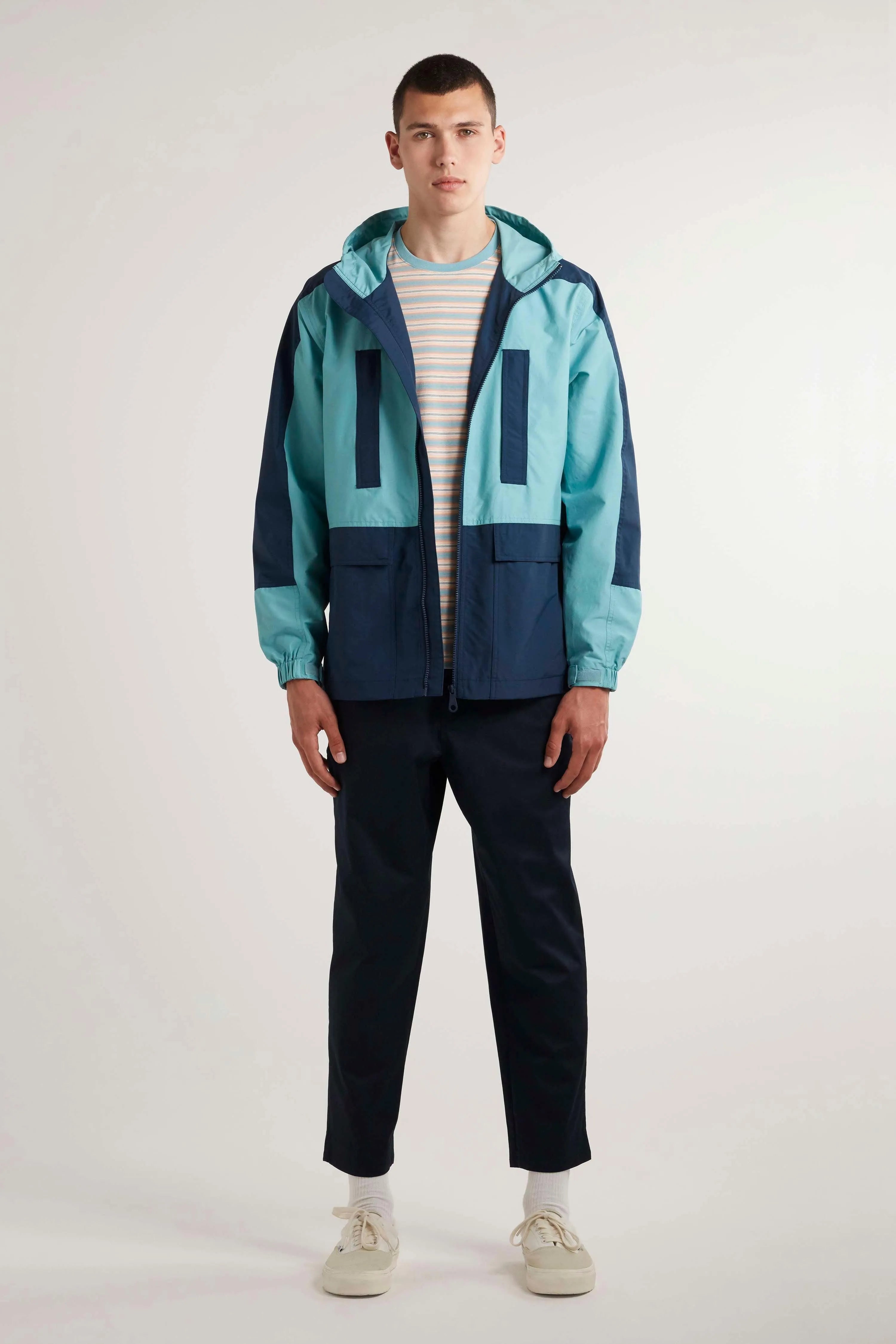 Camiseta de Rayas Alginet - ECRU