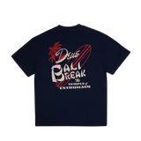 Camiseta Deus Ex Machina Breaker Navy - ECRU