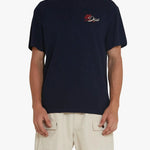 Camiseta Deus Ex Machina Breaker Navy - ECRU