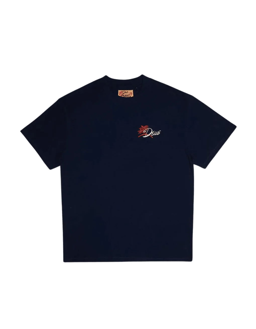 Camiseta Deus Ex Machina Breaker Navy - ECRU