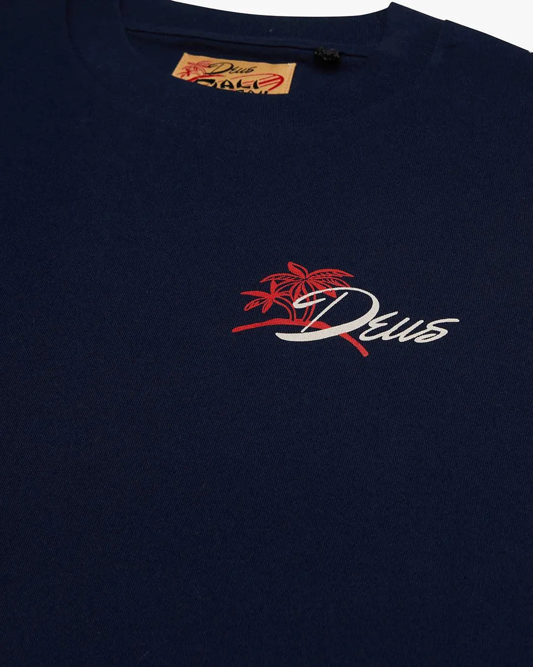 Camiseta Deus Ex Machina Breaker Navy - ECRU
