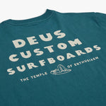 Camiseta Deus Ex Machina Layback Jasper Green - ECRU