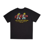 Camiseta Deus Ex Machina Log Haul Phantom Black - ECRU