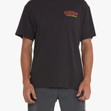 Camiseta Deus Ex Machina Log Haul Phantom Black - ECRU