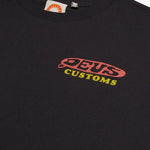 Camiseta Deus Ex Machina Log Haul Phantom Black - ECRU