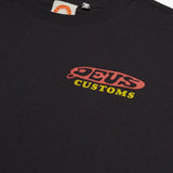 Camiseta Deus Ex Machina Log Haul Phantom Black - ECRU