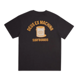 Camiseta Deus Ex Machina Noosa Address Anthracite - ECRU