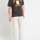 Camiseta Deus Ex Machina Noosa Address Anthracite - ECRU
