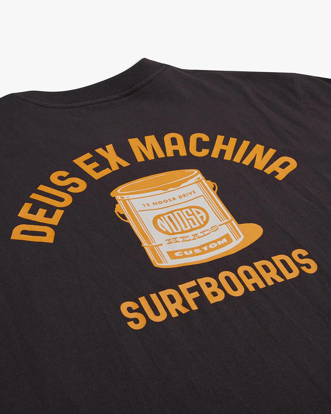 Camiseta Deus Ex Machina Noosa Address Anthracite - ECRU