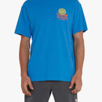 Camiseta Deus Ex Machina Sleeping Sun French Blue - ECRU