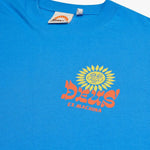 Camiseta Deus Ex Machina Sleeping Sun French Blue - ECRU