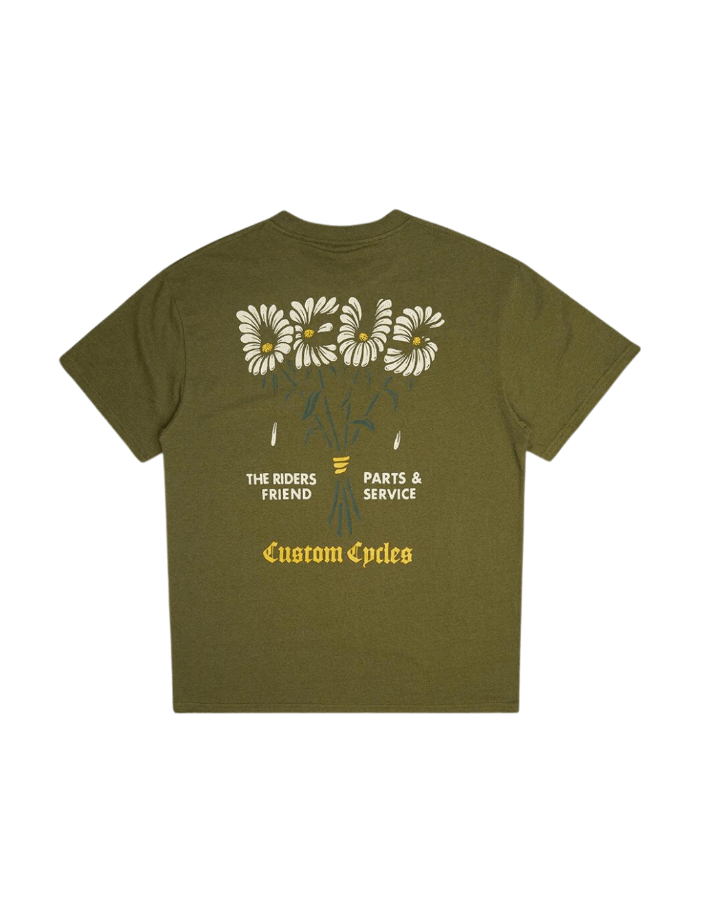 Camiseta Deus Ex Machina Tangerine Capulet Olive - ECRU