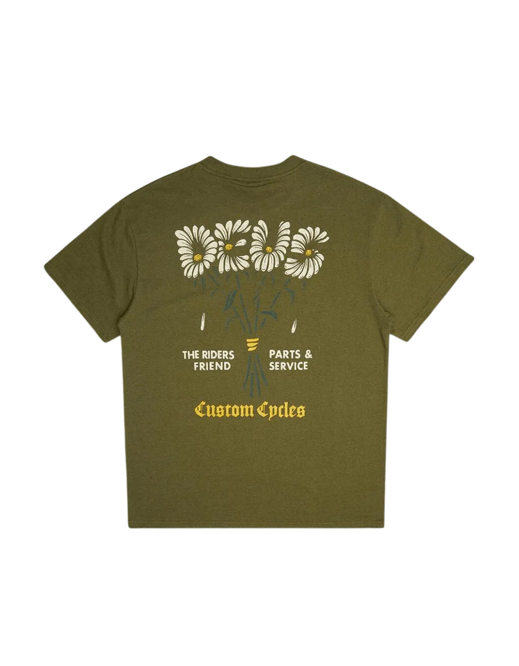 Camiseta Deus Ex Machina Tangerine Capulet Olive - ECRU