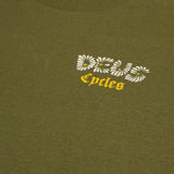 Camiseta Deus Ex Machina Tangerine Capulet Olive - ECRU