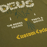 Camiseta Deus Ex Machina Tangerine Capulet Olive - ECRU