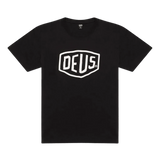 Camiseta Deus Shield Black - ECRU