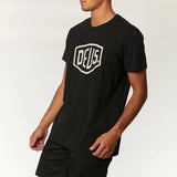 Camiseta Deus Shield Black - ECRU