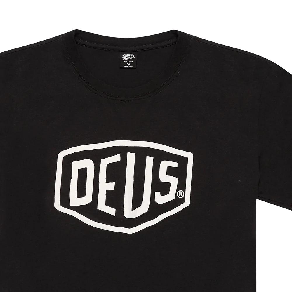 Camiseta Deus Shield Black - ECRU