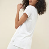 Camiseta Dibujo Bali - ECRU