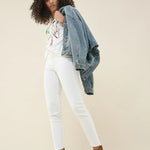 Camiseta Dibujo Bali - ECRU