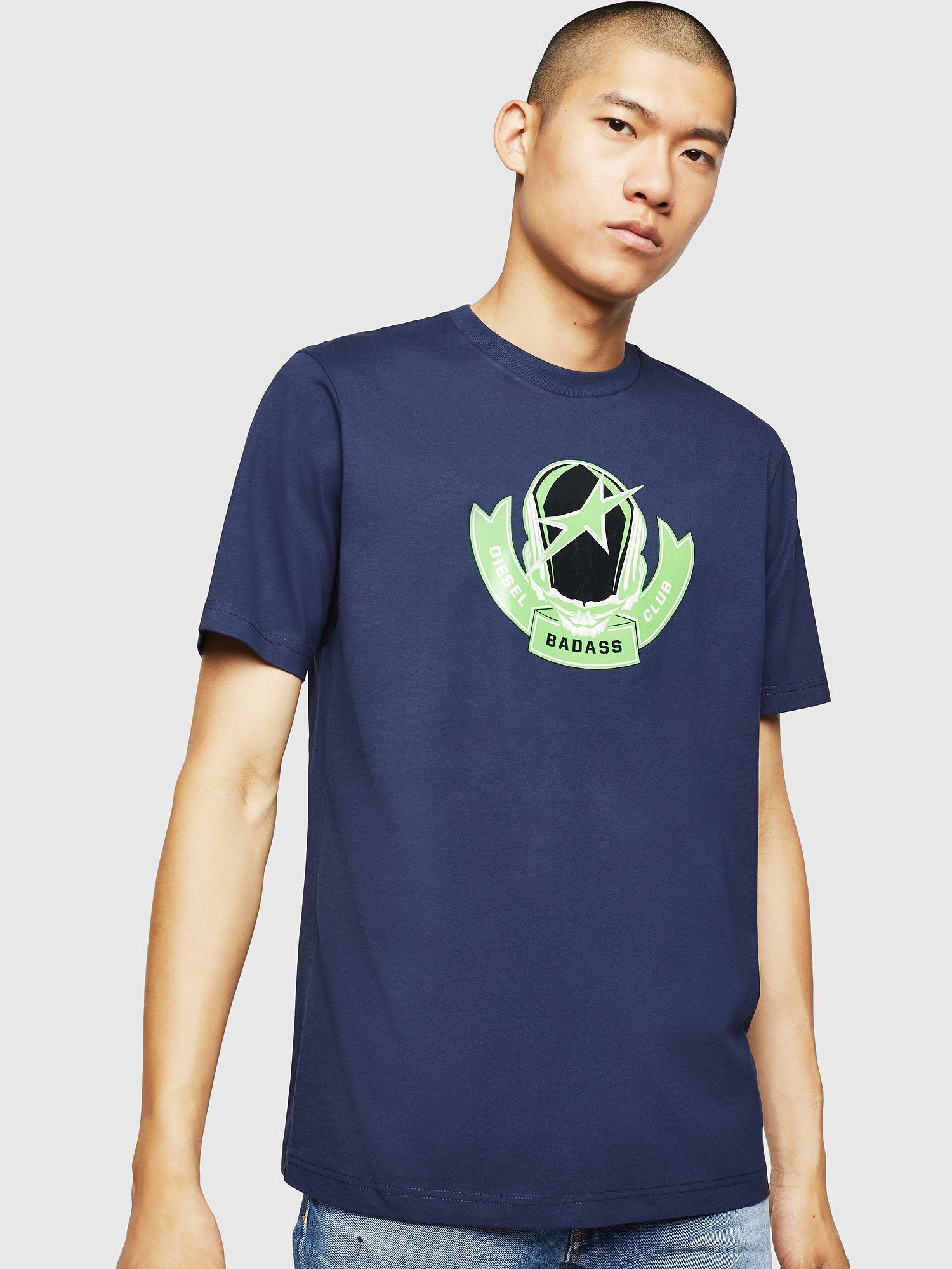 Camiseta DIESEL X ALPINESTARS T-JUST-B1 - ECRU