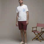 Camiseta Dive - ECRU